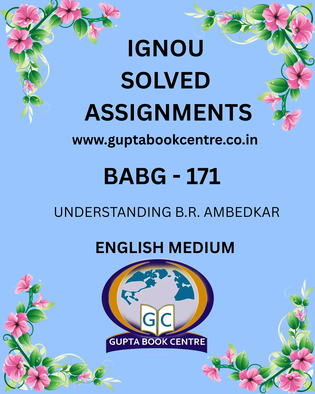 BABG-171 UNDERSTANDING B.R. AMBEDKAR Solved Assignment 2025-26 English