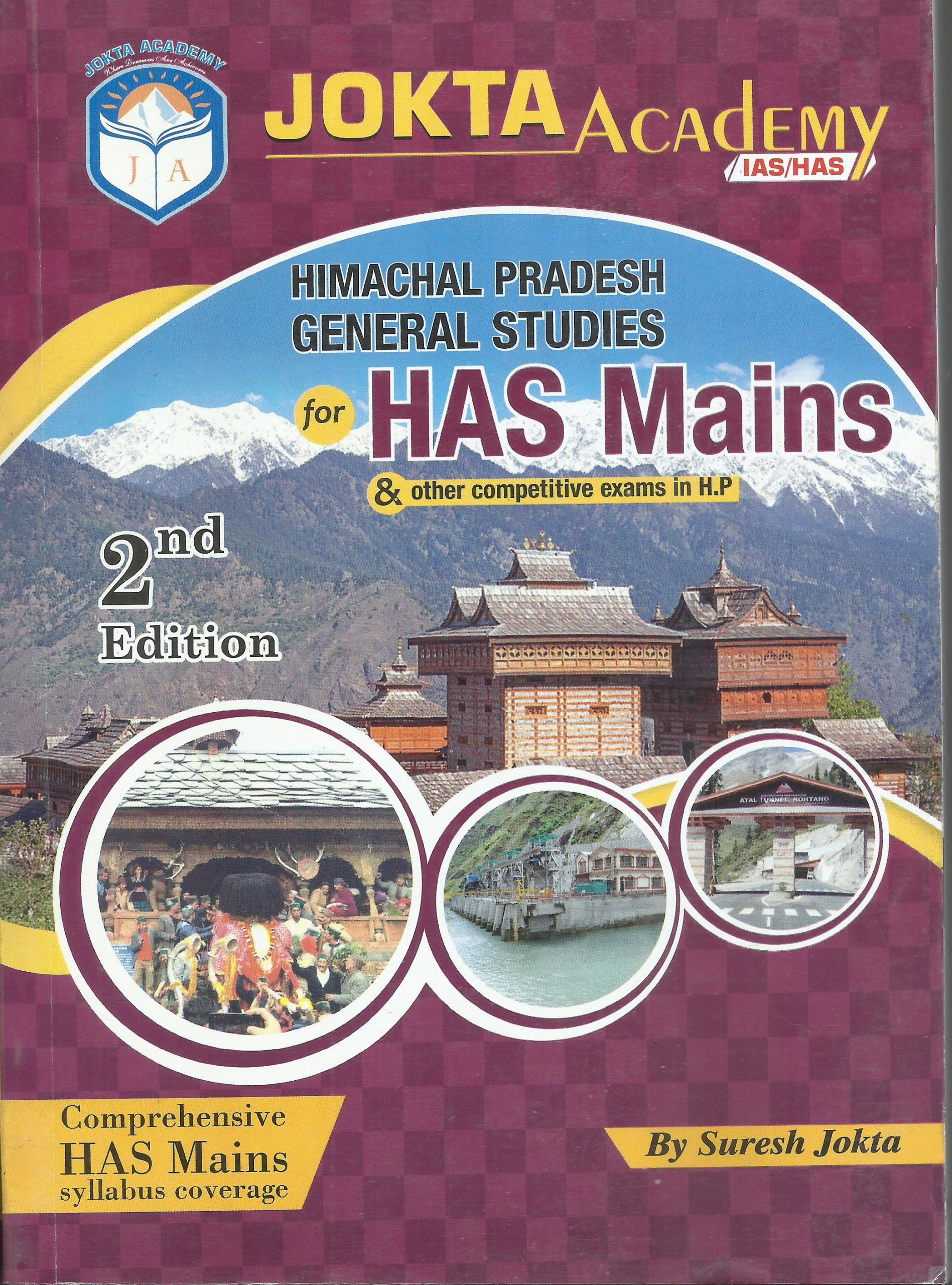 Himachal Pradesh General Studies for HAS Mains ( English Medium ) -Jokta Academy