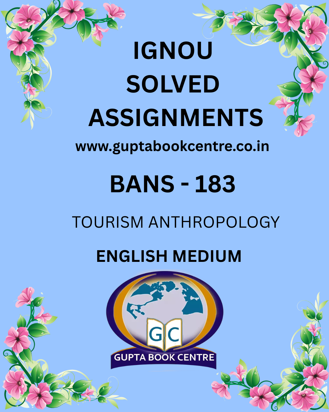 BANS-183: TOURISM ANTHROPOLOGY Solved Assignment 2025-2026 - in English
