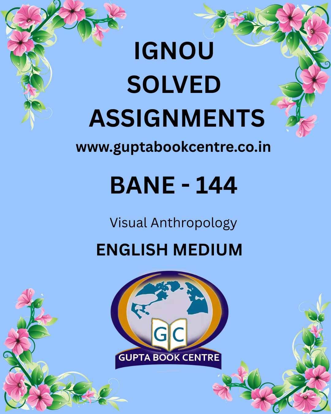 BANE -144 Visual Anthropology Solved Assignment 2025-2026 in English