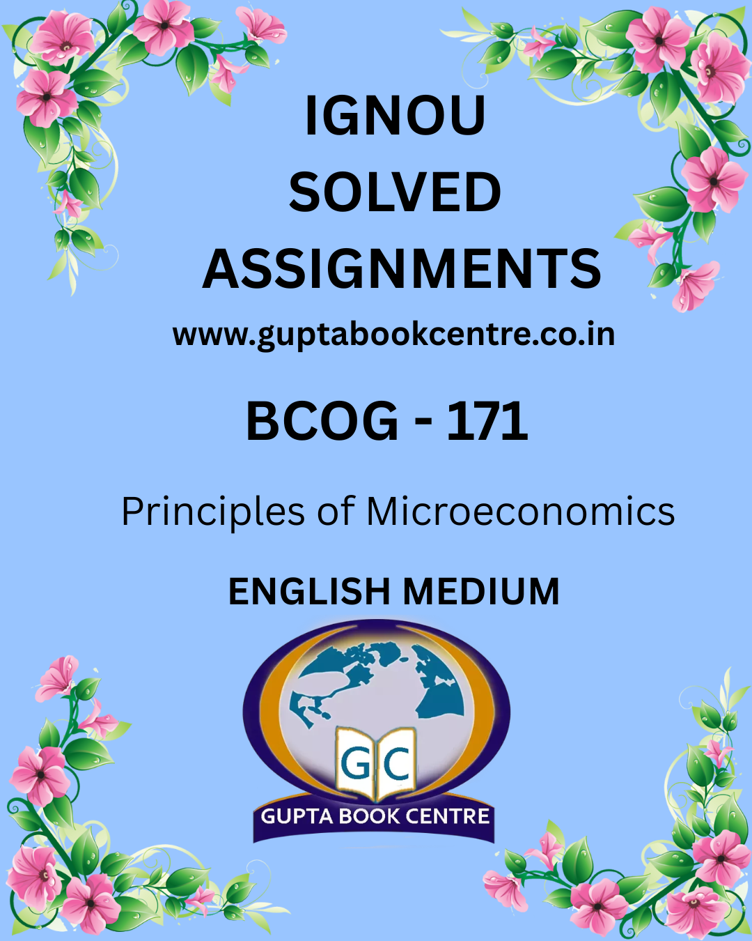 BCOG - 171 Principles of Microeconomics Assignment 2025-26 in English