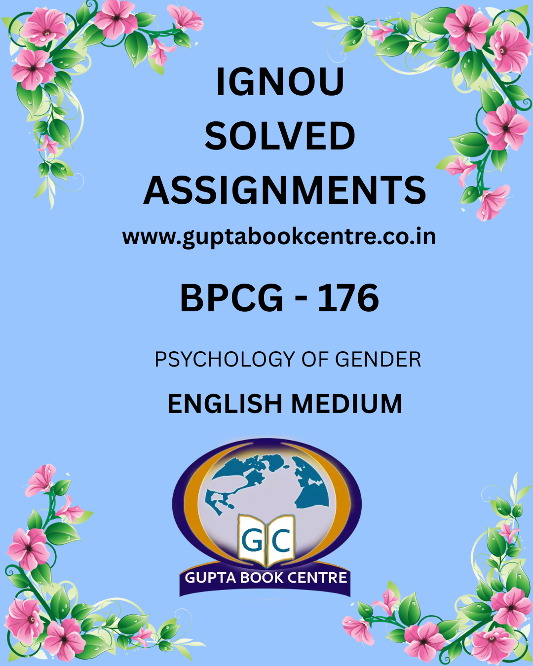 BPCG-176 PSYCHOLOGY OF GENDER Solved Assignment 2025-26 in English