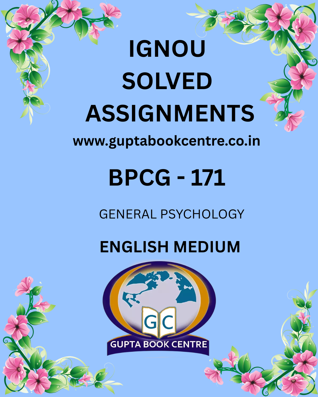 BPCG-171 GENERAL PSYCHOLOGY Solved Assignment 2025-26 in English