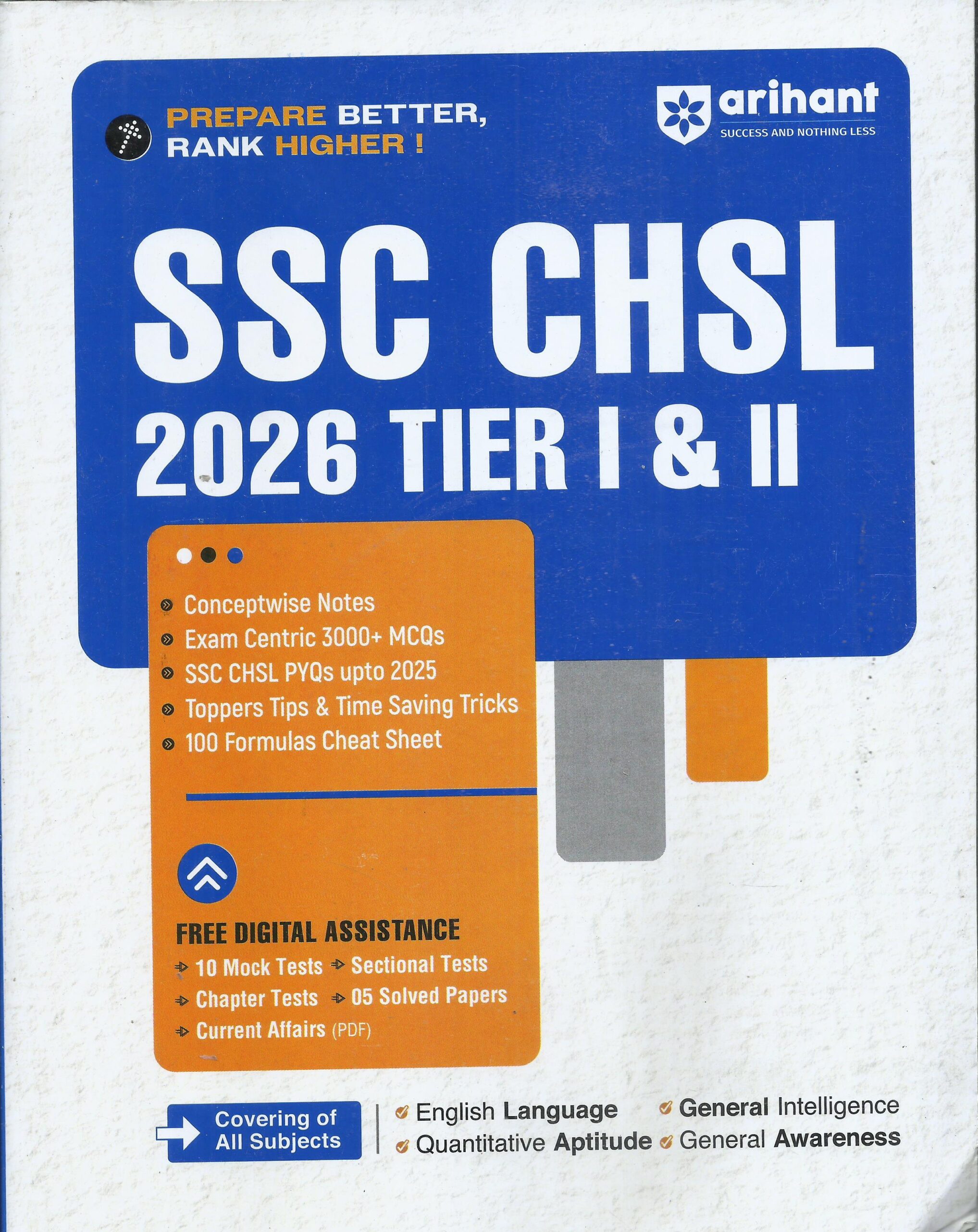 SSC CHSL 2026 ( TIER I & II ) In English - Arihant
